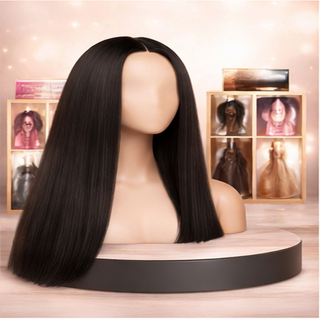 HUMAN HAIR BLEND WIGS
