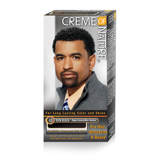 Creme of Nature Hair Color for Men Nourishing Permanent Gel Hair Color