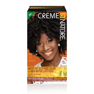 Creme of Nature moisture-Rich Permanent Hair Color C10 Jet Black