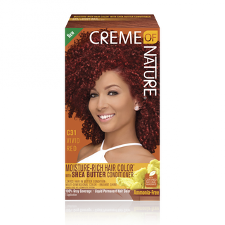 Creme of Nature moisture-Rich Permanent Hair Color C31 Vivid Red