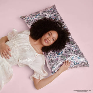 Kitsch Bridgerton X Satin Pillowcase in Wisteria - King