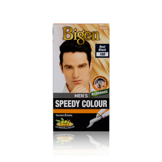 Bigen Men’s Speedy Hair Colour No.100 Real Black