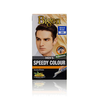 Bigen Men’s Speedy Hair Colour No.104 Natural Brown