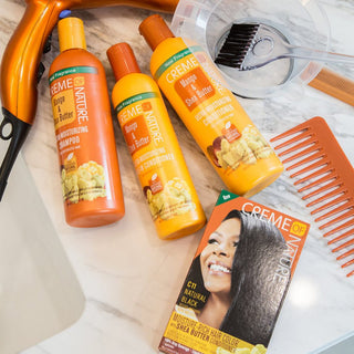 Creme of Nature moisture-Rich Permanent Hair Color C11 Natural Black