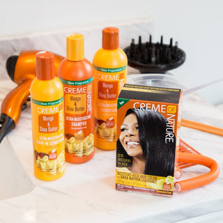 Creme of Nature moisture-Rich Permanent Hair Color C11 Natural Black