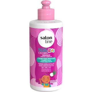SALON LINE SOS CACHOS KIDS HYDRATION COMBING CREAM 300 ML