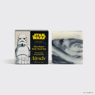 Kitsch Star Wars & Kitsch Shea Butter Moisturizing Solid Body Wash - Stormtrooper Swirl