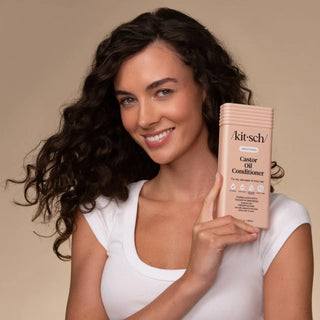 Kitsch Smoothing Castor Oil Shampoo & Conditioner Combo