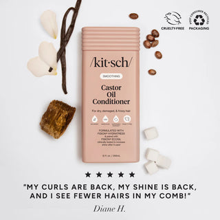 Kitsch Smoothing Castor Oil Conditioner 355ml