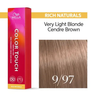 WELLA COLOR TOUCH  DEMI PERMANENT HAIR COLOUR 60 ML