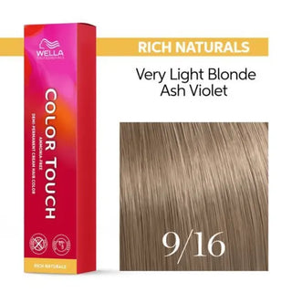 WELLA COLOR TOUCH  DEMI PERMANENT HAIR COLOUR 60 ML