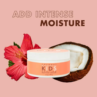 Shea Moisture Kid's Curl Hair Cream, Coconut & Hibiscus 170g
