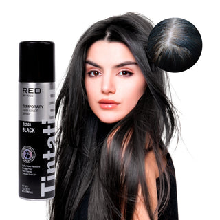 Red By Kiss Tintation Temporary Hair Color Root Touch Up Color Spray