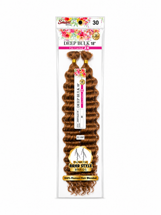Smart Natural Boho Style Pre-Curled 2x Pack Deep Bulk Hair 18”