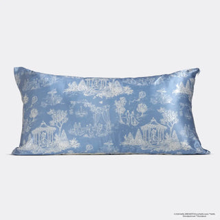 Kitsch  Bridgerton X Satin Pillowcase in Garden Toile - King