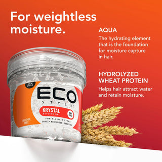 Eco Styler Krystal Clear Hair Styling Gel 236ml