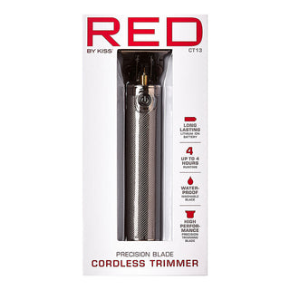 Red By Kiss Precision Blade Cordless Trimmer – Cool Gray
