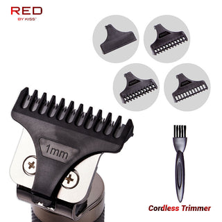 Red By Kiss Precision Blade Cordless Trimmer – Cool Gray