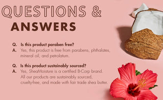 Shea Moisture Coconut & Hibiscus Hydrating Hair Mask Frizz Control 326g