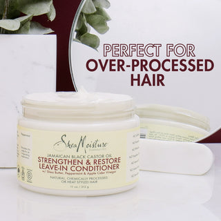 Shea Moisture Jamaican Black Castor Oil Strengthen and Restore Leave-in Conditioner 340g