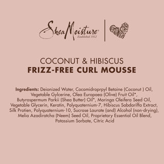 Shea Moisture Coconut & Hibiscus Curl Mousse 222ml