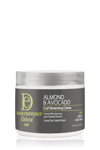 Design Essentials Almond & Avocado Curl Stretching Crème 454g