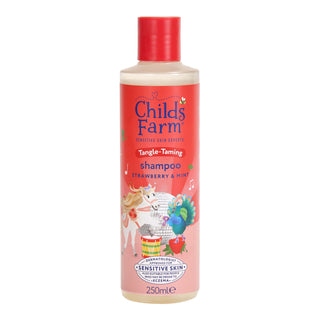 Childs Farm Sensitive Skin Experts Strawberry & Mint Tangle Shampoo 250ml