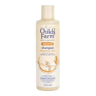 Childs Farm Sensitive Skin Experts Oat Derma Fragrance Free Shampoo 250ml