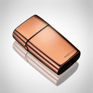 BABYLISS CORDLESS ROSE GOLD DUAL FOIL SHAVER