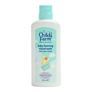 Childs Farm Sensitive Skin Experts Baby Foaming Cloud Wash Soft Scent 160ml