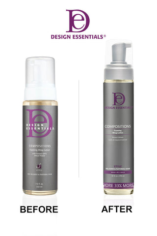 Design Essentials Compositions Foaming Wrap Styling Lotion 296ml