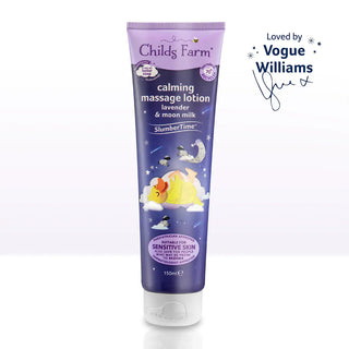 Childs Farm Sensitive Skin Experts Lavender & Moon Milk Calming Massage Lotion 150ml