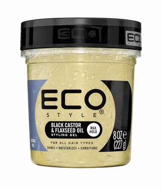 Eco style black castor & flaxseed oil