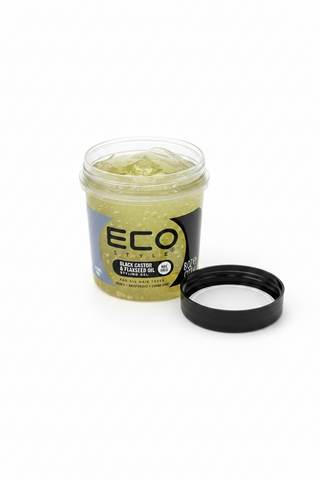 Eco style black castor & flaxseed oil