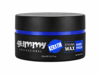 Gummy Professional Keratin Styling Wax – Hard Finish