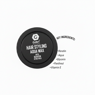 Gabri Professional Hair Styling Aqua Wax With Keratin Ultra Hold