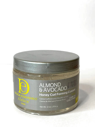 Design Essentials Almond & Avocado Honey Curl Forming Custard 354g/12oz