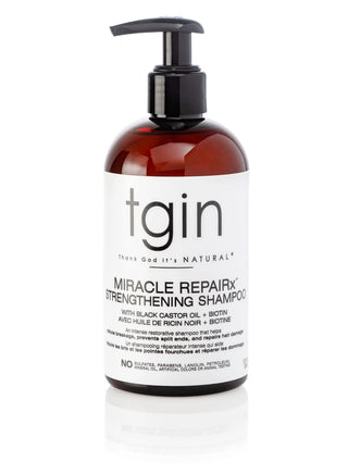 Tgin Thank God It's Natural Miracle Repairx Strengthening Shampoo – 13oz