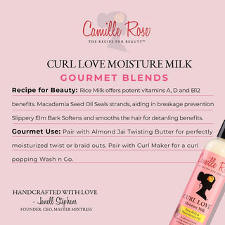 Camille Rose Curl Love Moisture Milk for Soft Defined Curls 240ml