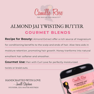 Camille Rose Almond Jai Moisturizing Twisting Butter 240ml
