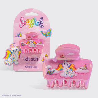 Kitsch Lisa Frank x Kitsch Cloud Clip in Angel Kitty