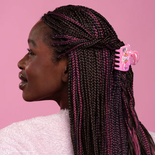 Kitsch Lisa Frank x Kitsch Cloud Clip in Angel Kitty