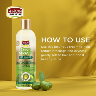 African Pride Olive Miracle Foam Setting Mousse 251ml