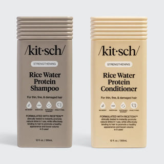Kitsch Strengthening Rice Water Shampoo & Conditioner Combo