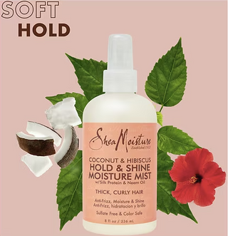 Shea Moisture Coconut & Hibiscus Hold & Shine Moisture Mist 236ml