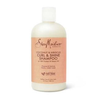 Shea Moisture Coconut & Hibiscus Curl & Shine Shampoo 379ml