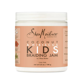 Shea Moisture Kids Braiding Jam Hair Gel Coconut and Hibiscus 156g
