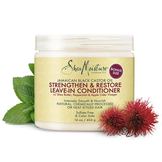 Shea Moisture Jamaican Black Castor Oil Strengthen and Restore Leave-in Conditioner 340g