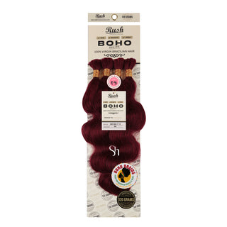 RUSH 100% Virgin Brazilian Boho Braids Body Wave Bulk 17"-19"