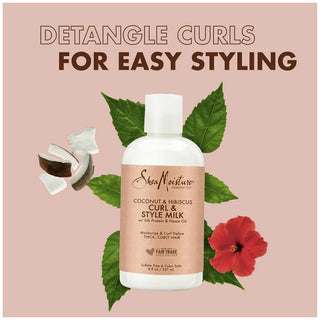 Shea Moisture Coconut & Hibiscus Curl & Style Milk 254ml